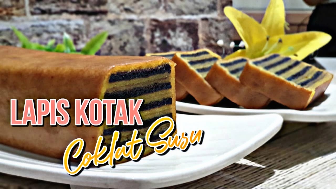 BIKIN KEPO.... Ternyata Membuat Lapis Kotak Yang Enak Mudah Banget !!!