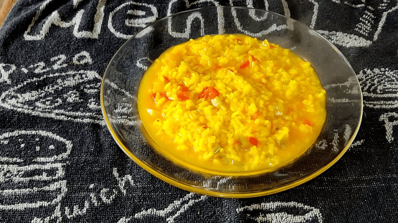 ¡¡¡ARROZ CALDOSO DE VERDURAS UN FESTíN DE SABORES EN UN SOLO PLATO!!!