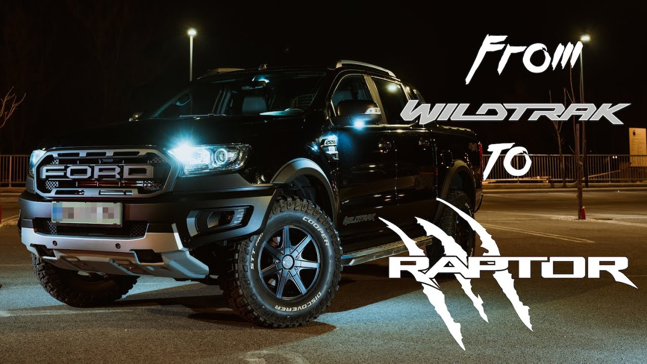 FORD RANGER WILDTRAK Конверсия RAPTOR