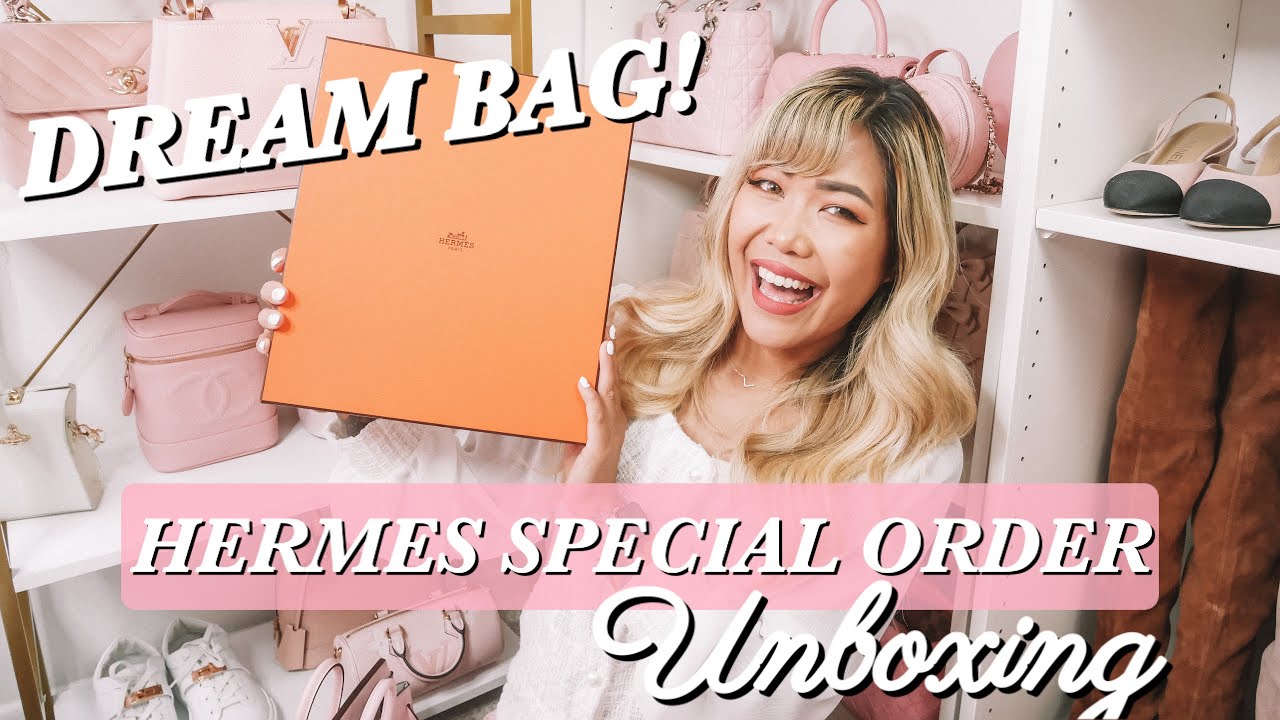 HERMES DREAM BIRKIN UNBOXING! ♡ My First Birking, Special Order!! ♡ xsakisaki
