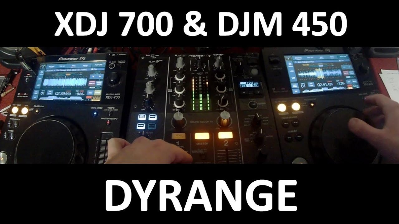 XDJ 700 & DJM 450 -GoPro- FT. DYRANGE - Promo MiniMix#1