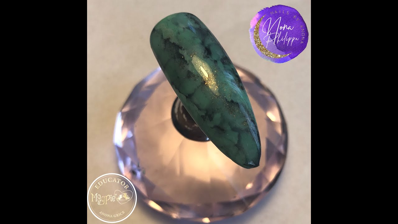 How To Do Turquoise Stone Nails
