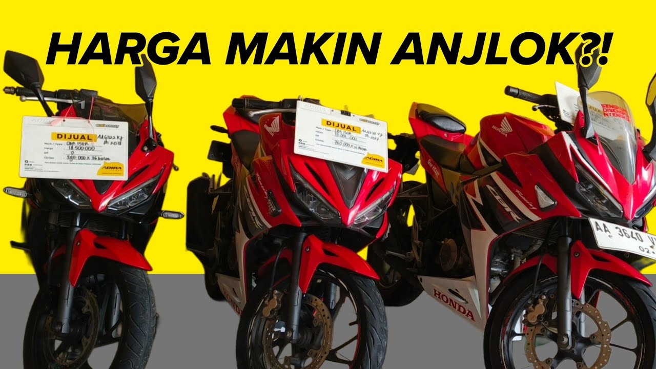 HARGA HONDA CBR150R BEKAS DITAHUN 2025!