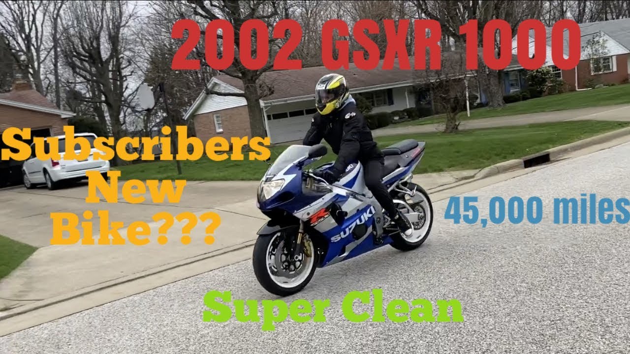Проверяю Gsxr 1000 2002 года для одного из моих подписчиков!