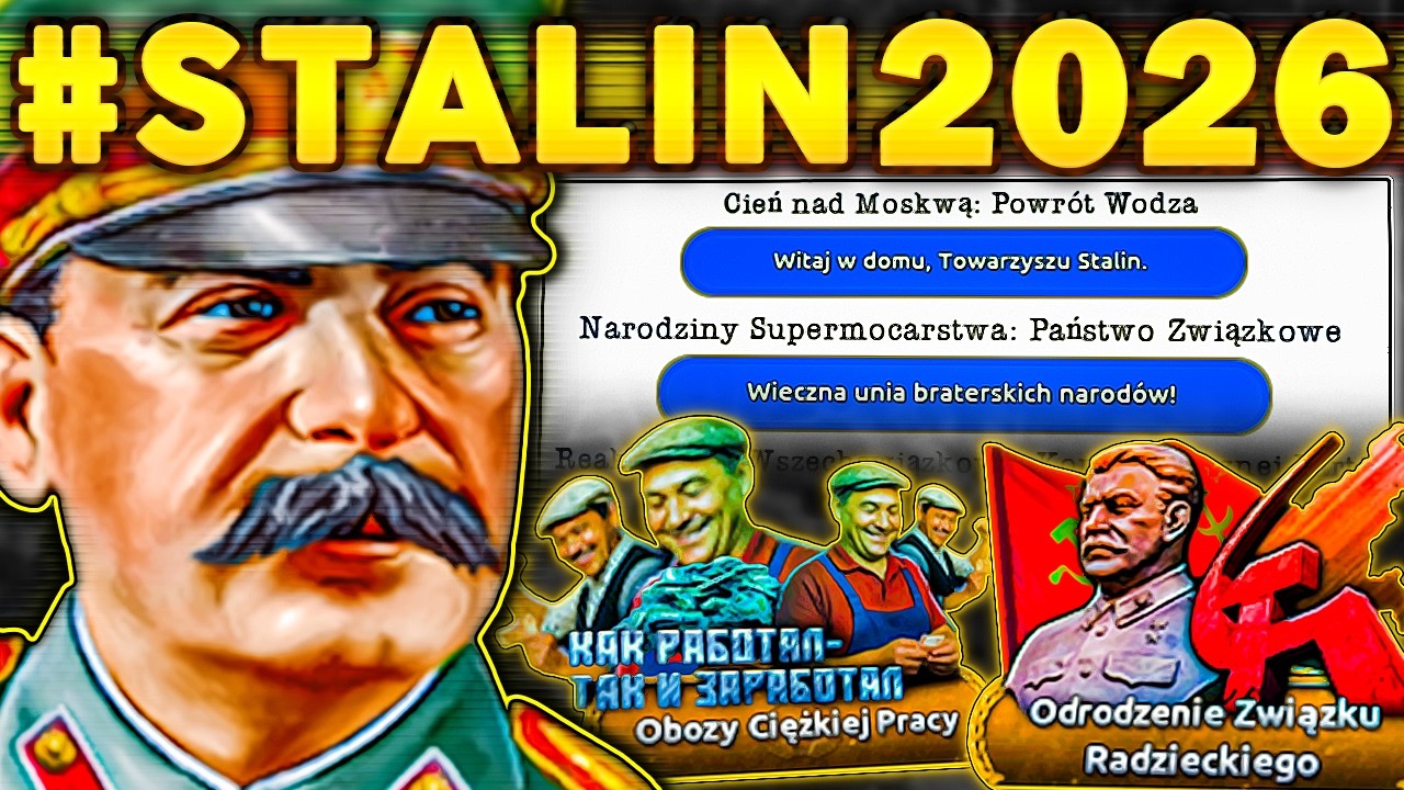 CO GDYBY STALIN i ZSRR POWROCIŁ w 2026 ROKU?! - HEARTS OF IRON 4