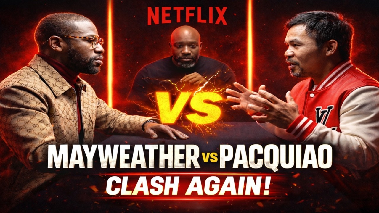 Floyd Mayweather vs Manny Pacquiao 2 FACE OFF – Tension Explodes Before The Rematch!