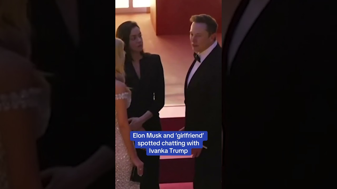Elon Musk and 'girlfriend' spotted chatting with Ivanka Trump