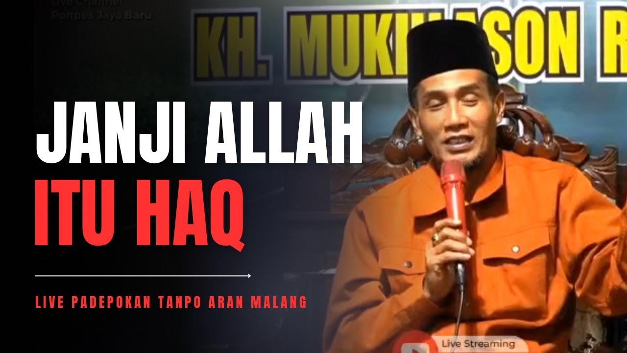 🔴 Live Pendopo Tanpo Aran Wajak Ngalam ( Janji Allah Itu Haq )