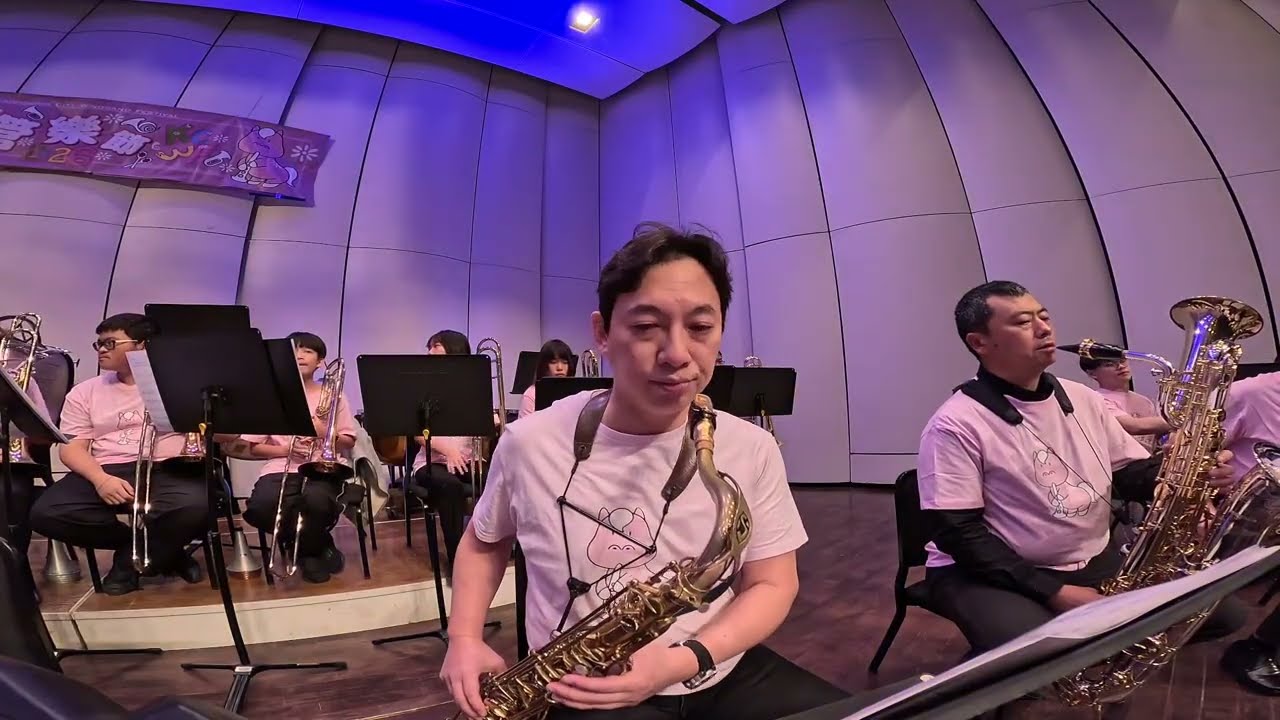 高雄管樂節 Rehearsal 1.Rising Above-A New Hope 2.名偵探柯南 3.七彩丹霞 4.Blue Bells of Scotland 5.情熱大陸 6.CLAPS!!