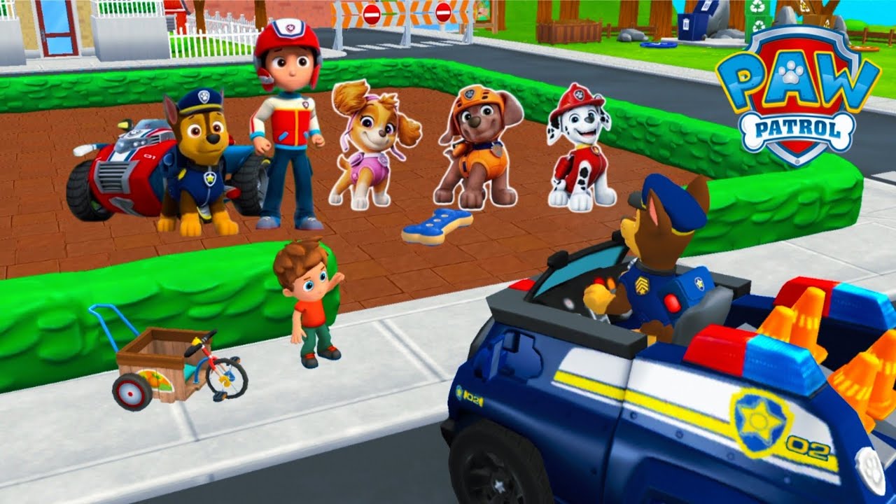 Paw Patrol Cartoon Alex Rider Game's  