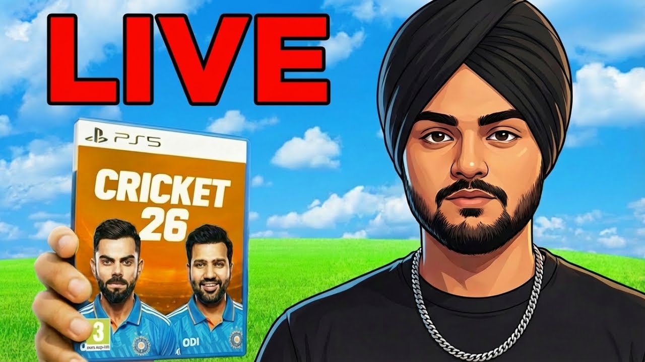 IND vs NZ 🔥 LIVE | Cricket 26 Punjabi Commentary | India vs New Zealand Match #cricket26live