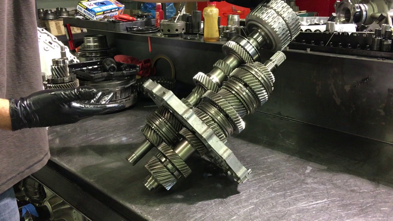 GT-R GR6 Gear Operation and Power Transfer