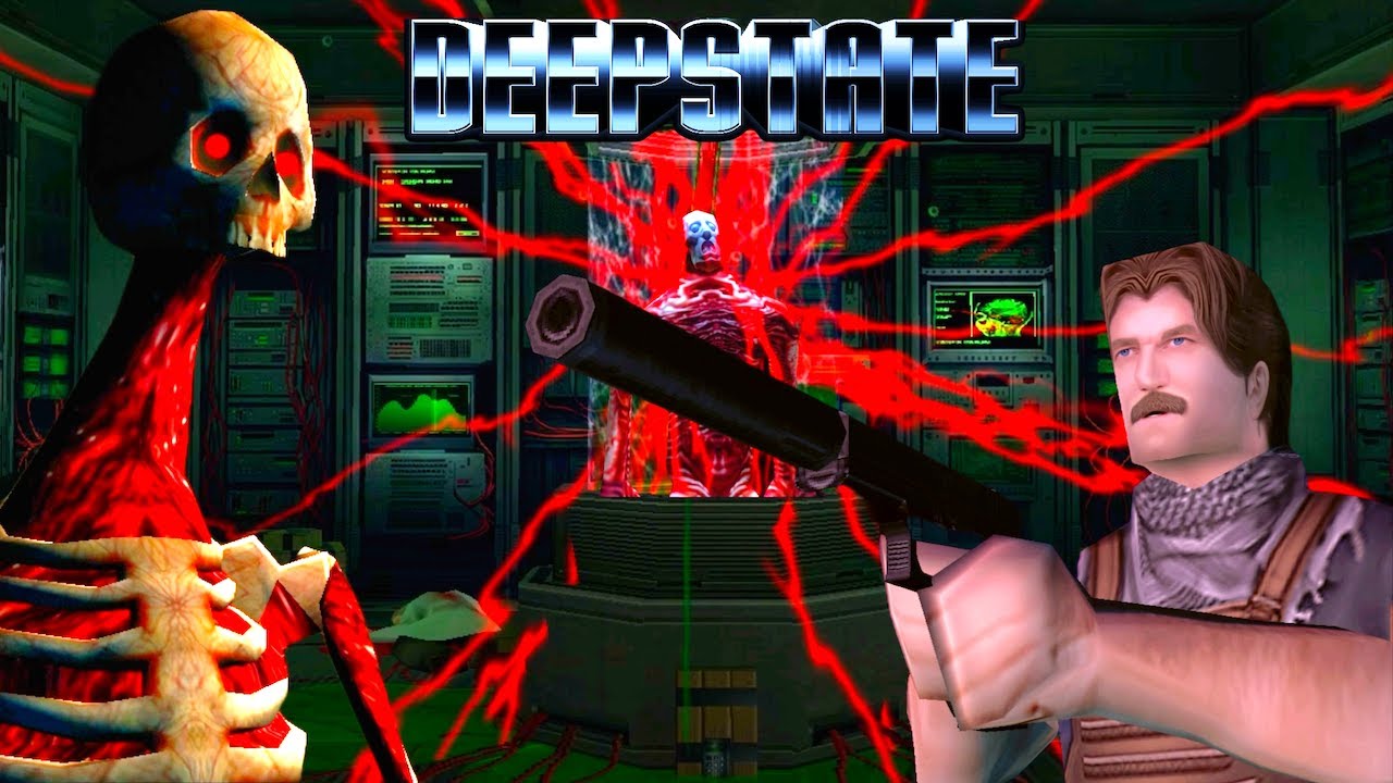 DEEP STATE: Goldeneye & Deus-Ex Inspired Stealth FPS with Cutting Edge 1990's Face Tech! (Pre-Alpha)