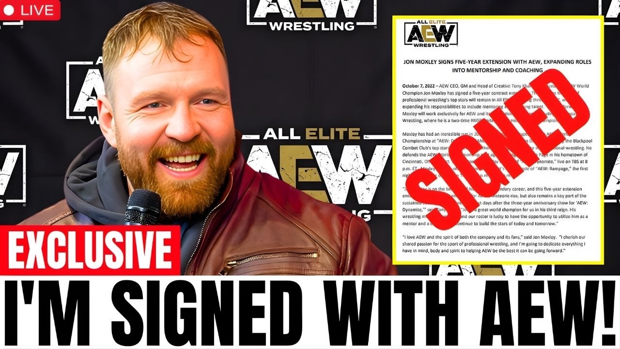 5 Minutes Ago: Jon Moxley Officially Reveals Why He Quit WWE to Join AEW!