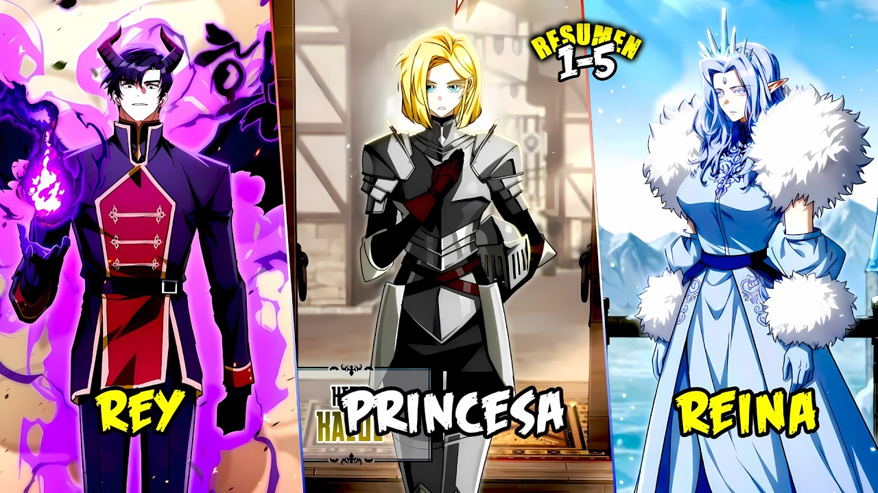 💥(1-5)El REY DEMONIO es ABRUMADO por los HÉROES | RESUMEN 💥