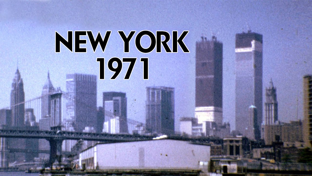 New York, USA 1971 (silent color 8mm film)