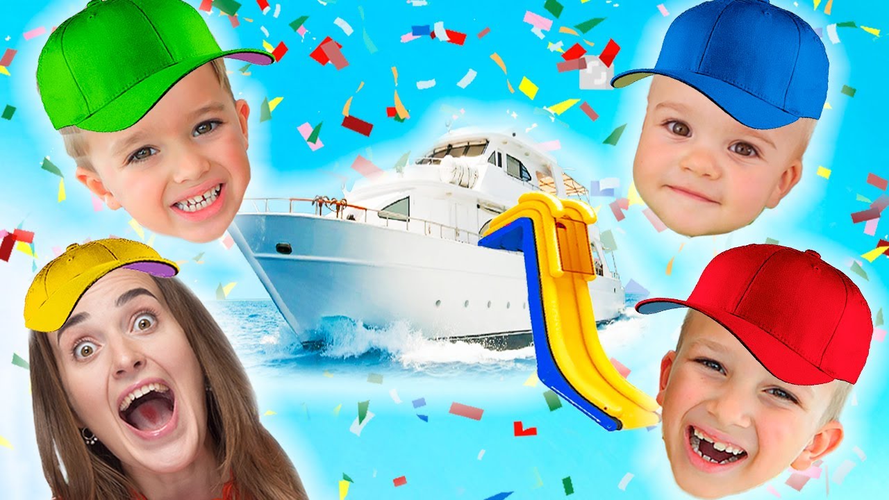 Wszystkiego najlepszego Chris! Przyjęcie urodzinowe dla dzieci na jachcie ze zjeżdżalnią