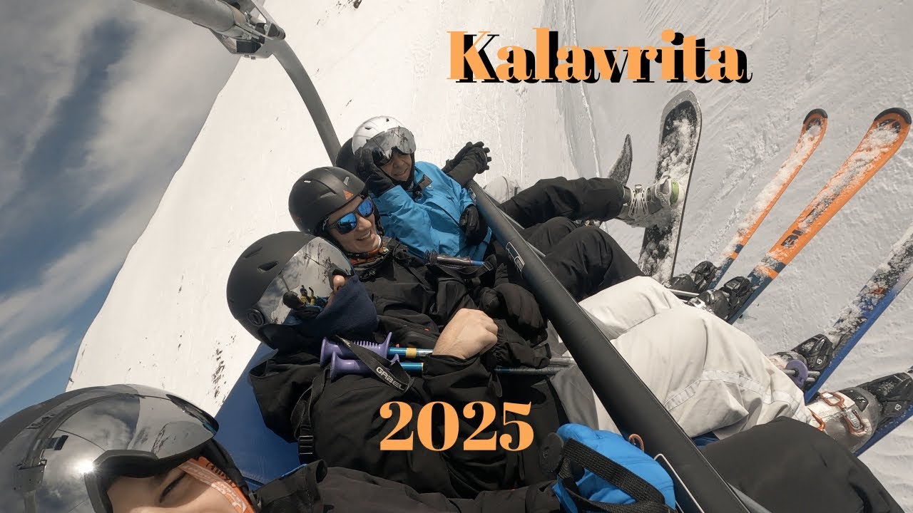 Kalavrita's New Styga Ski Lift - Winter 2025