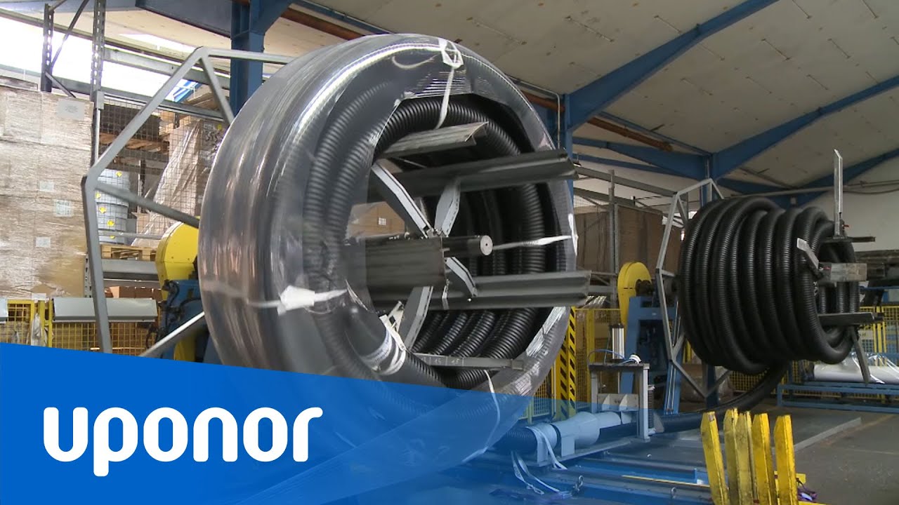 Uponor Ecoflex, le système de canalisation pré-isolé enterré Uponor