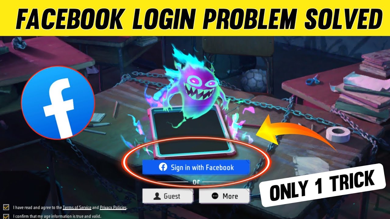 Free Fire Login Problem 😭 | Free Fire Facebook Login Problem