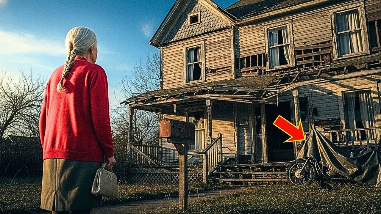 Éjectée à 76 ans, elle achète une maison en ruine pour 95 $... ignorant 200 Hell's Angels.