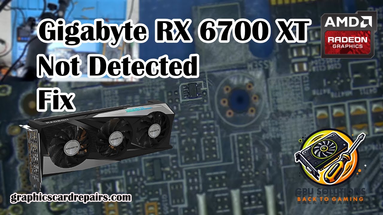 I Fixed My RX 6700 XT Not Detected Issue and You Can Too!