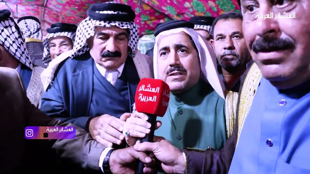 فصل بين امارة كعب وقبيلة الجنابيين حول الطفل المعنف موسى الكعبي بحضور الامير خالد جبر الكعبي وشيوخ