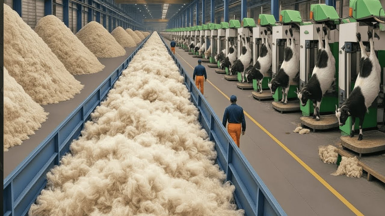 Inside the Goat Hide Processing Plant – From Farm to High-End Fashion