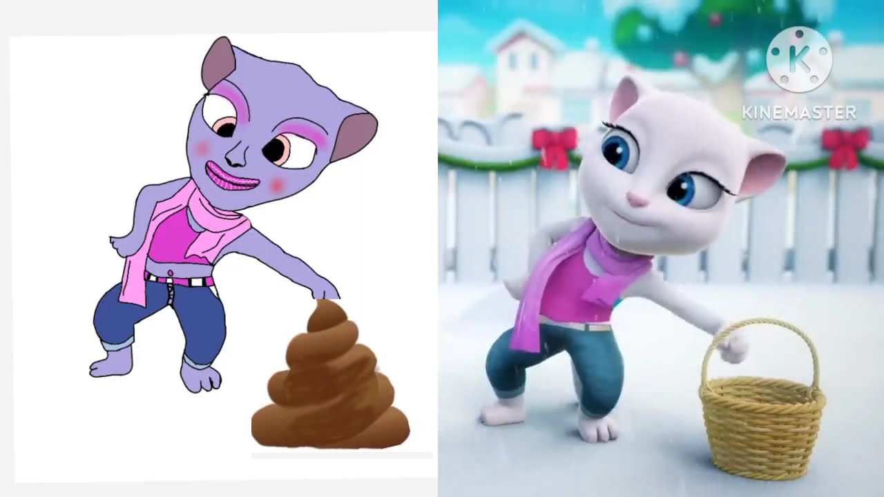 Laugh with My Talking Tom 2 Funny Drawing Meme | The Magic Berry Funny CompilationDrawing Meme