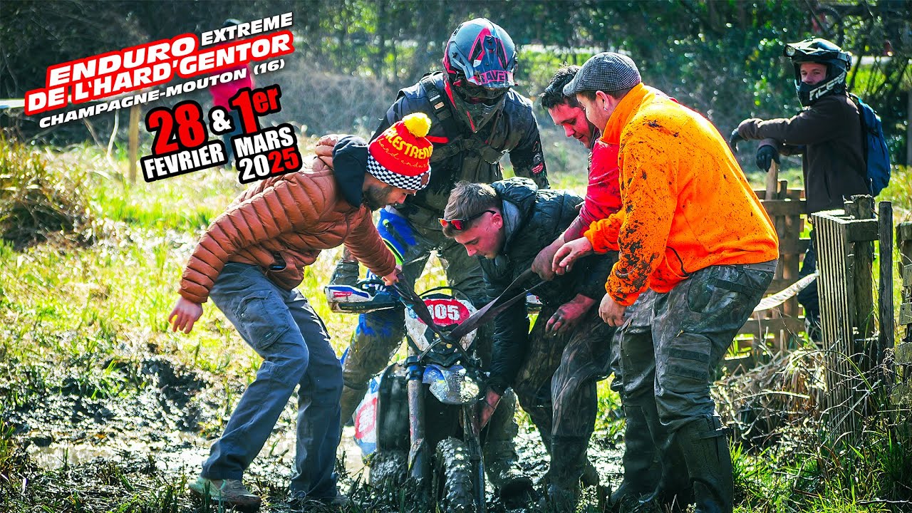 Enduro Hard'Gentor 2025 à Champagne-Mouton – Paddock, Prologue, Chutes & Moments Spectaculaires