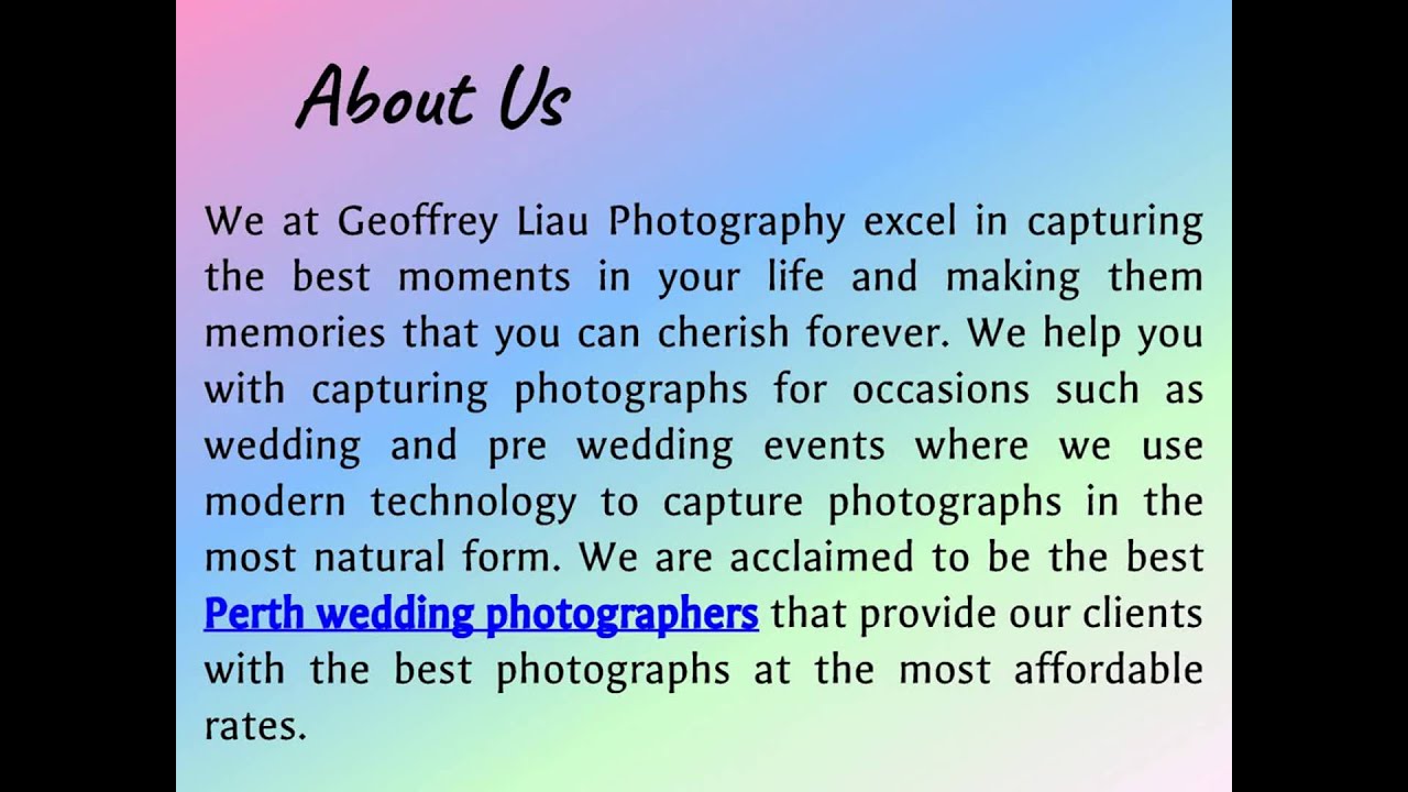 The Best Wedding Photography in Perth