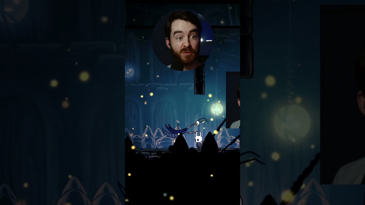 Getting far too cocky in Hollow Knight #shorts #hollow_knight