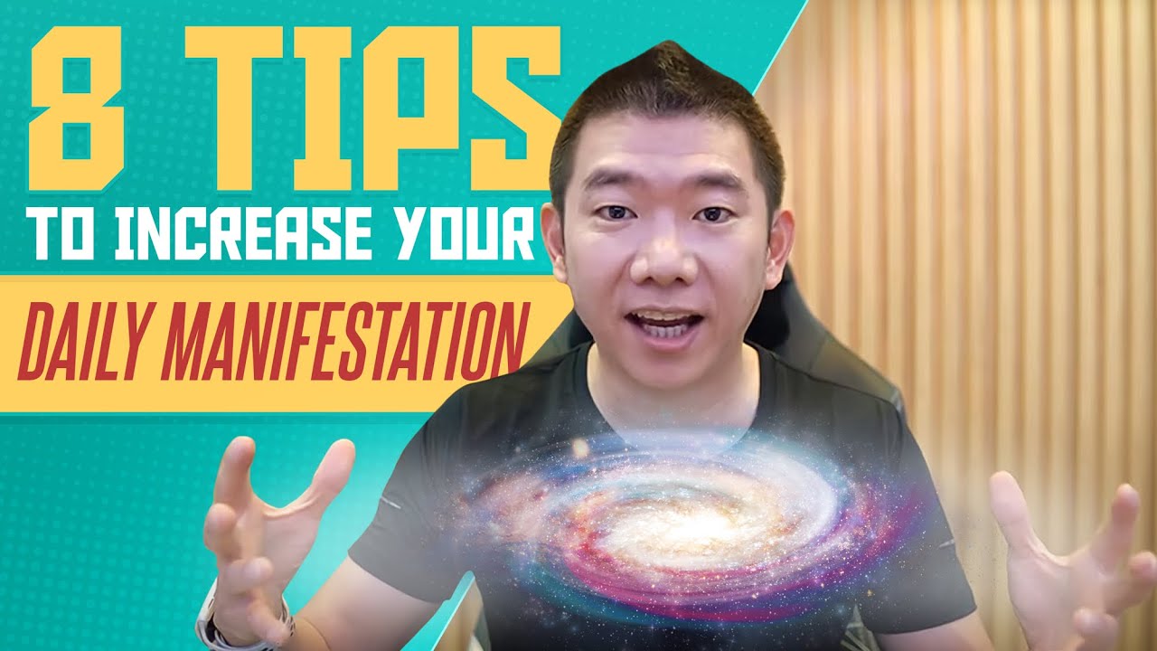 8 TIPS to increase your Daily Manifestation in life. Manifest and Make it HAPPEN.