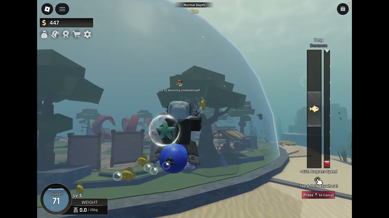 The 3rd time i play abyss on roblox sorry i dident post the first time i played