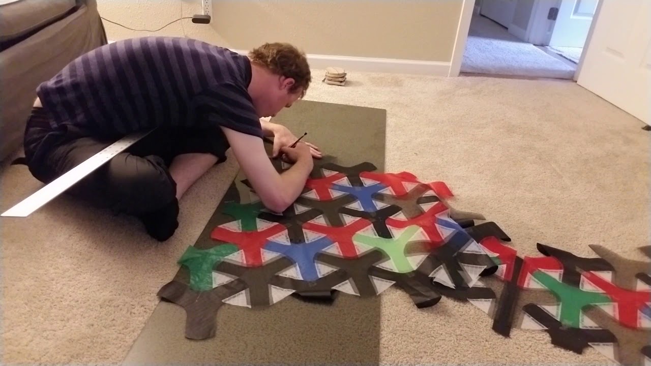 Building a Sport Kite From Scraps (K28 Interlock)