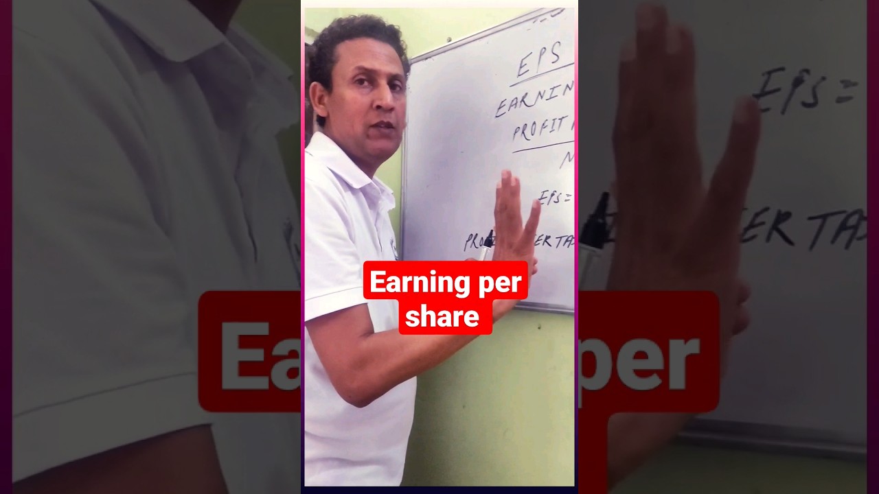 How to calculate EPS | Earning per share | 
