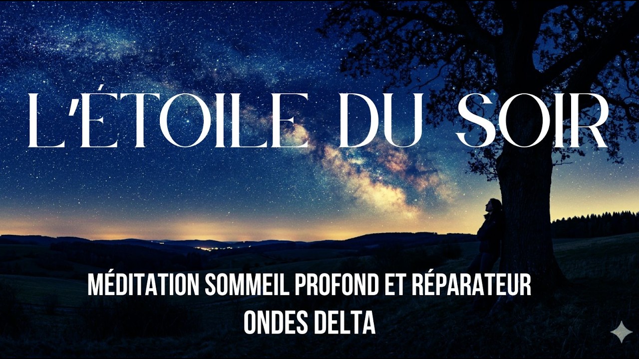 🌌Méditation Guidée : L’Étoile du Soir | Sommeil Profond & Paix Intérieure (Ondes Delta)