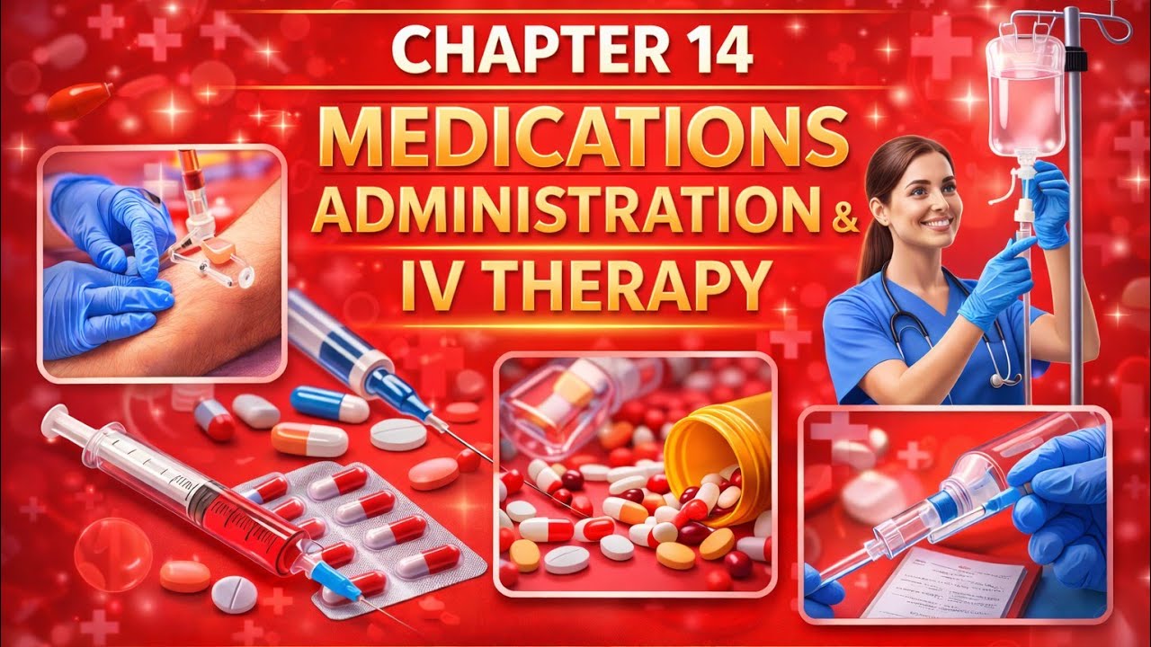 Medication administration and iv therapy 📚