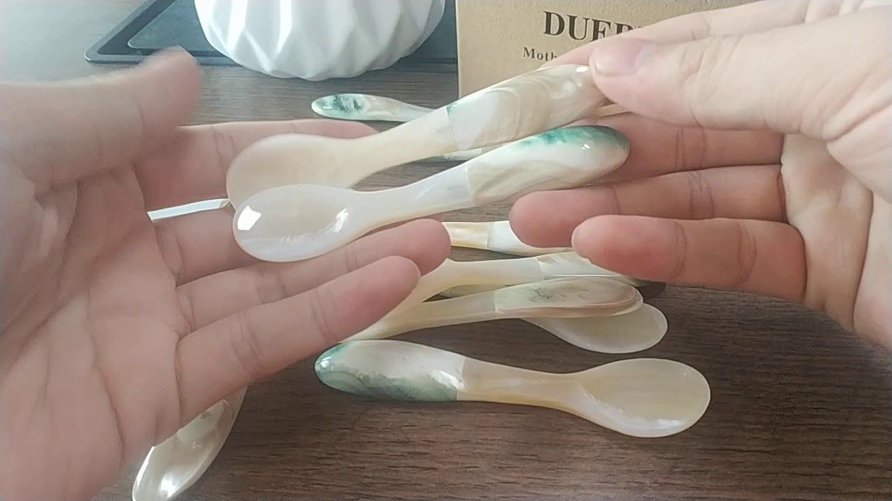 Flawless Mother of Pearl Spoon from DUEBEL Amazon Store