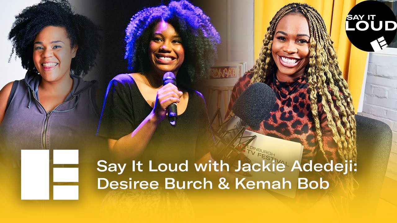 Say It Loud with Jackie Adedeji: Desiree Burch & Kemah Bob | EdTVFest & The TV Foundation Podcast