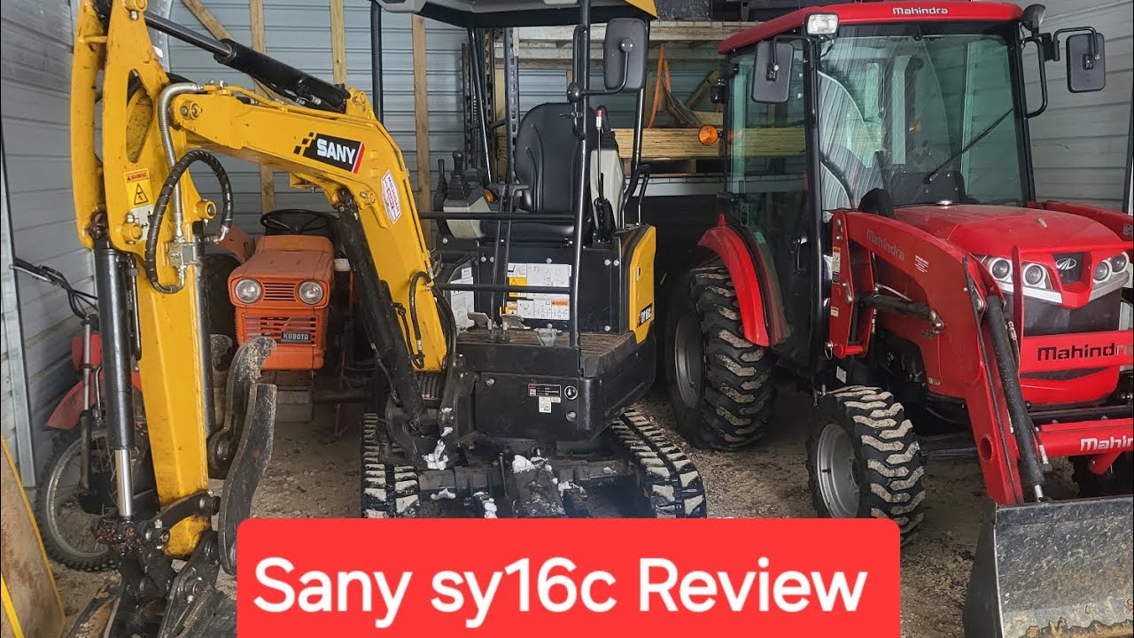 Review of the Sany sy16c #miniexcavator #sany #2ton #smallexcavator