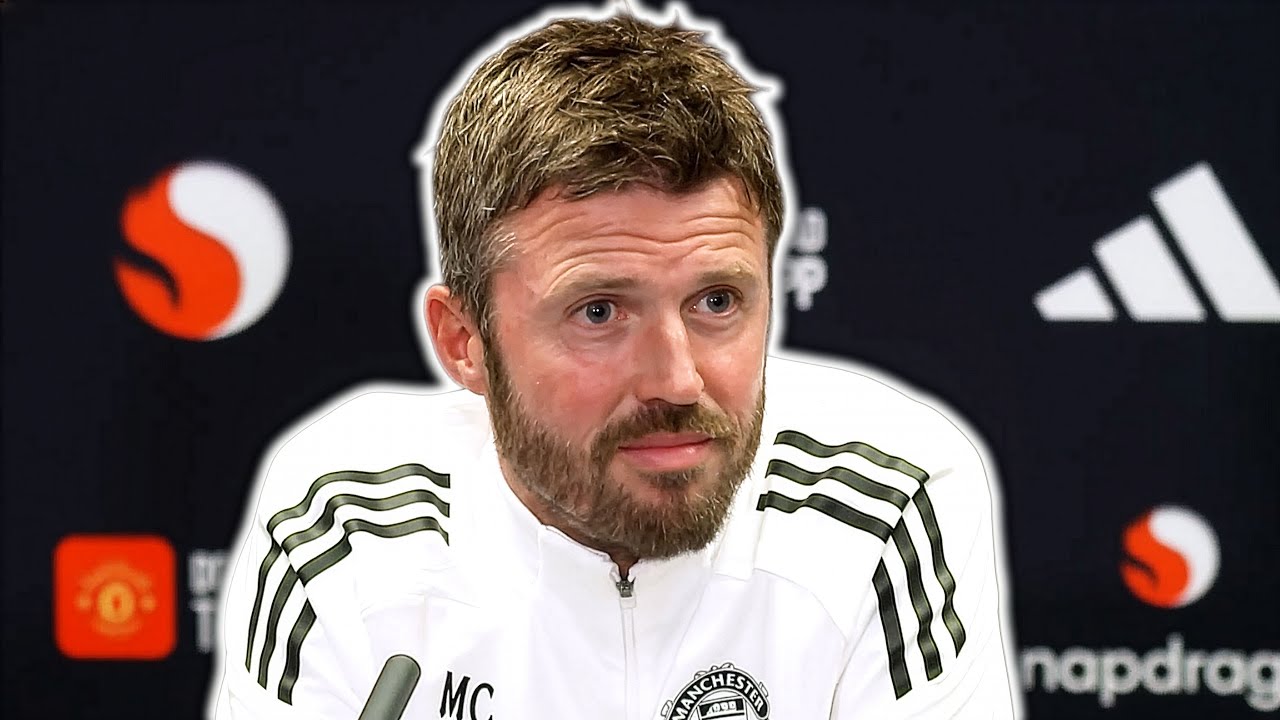 Michael Carrick pre-match press conference | Manchester United v Manchester City | Premier League