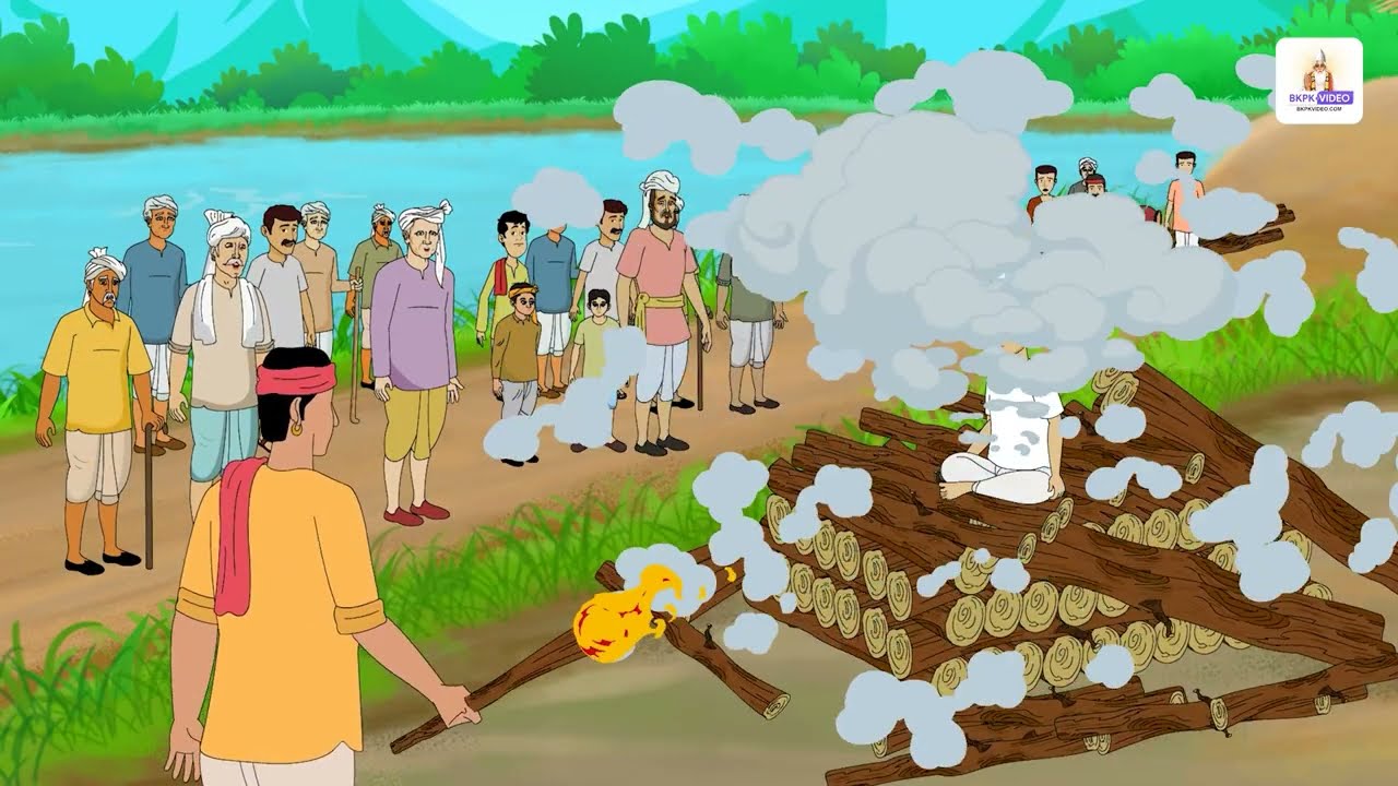 2D Animation गरीबदास जी को 10 वर्ष की उम्र में जिंदा बाबा मिला | Garib Das Story in 2D Animation