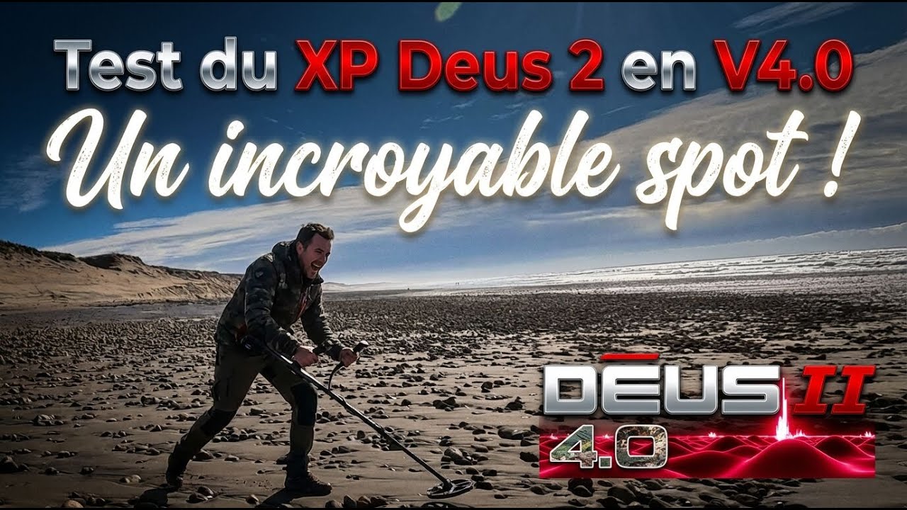 XP Deus 2 V4.0 : à l'assaut de ce spot incroyable avec un maximum de sons et de trouvailles !