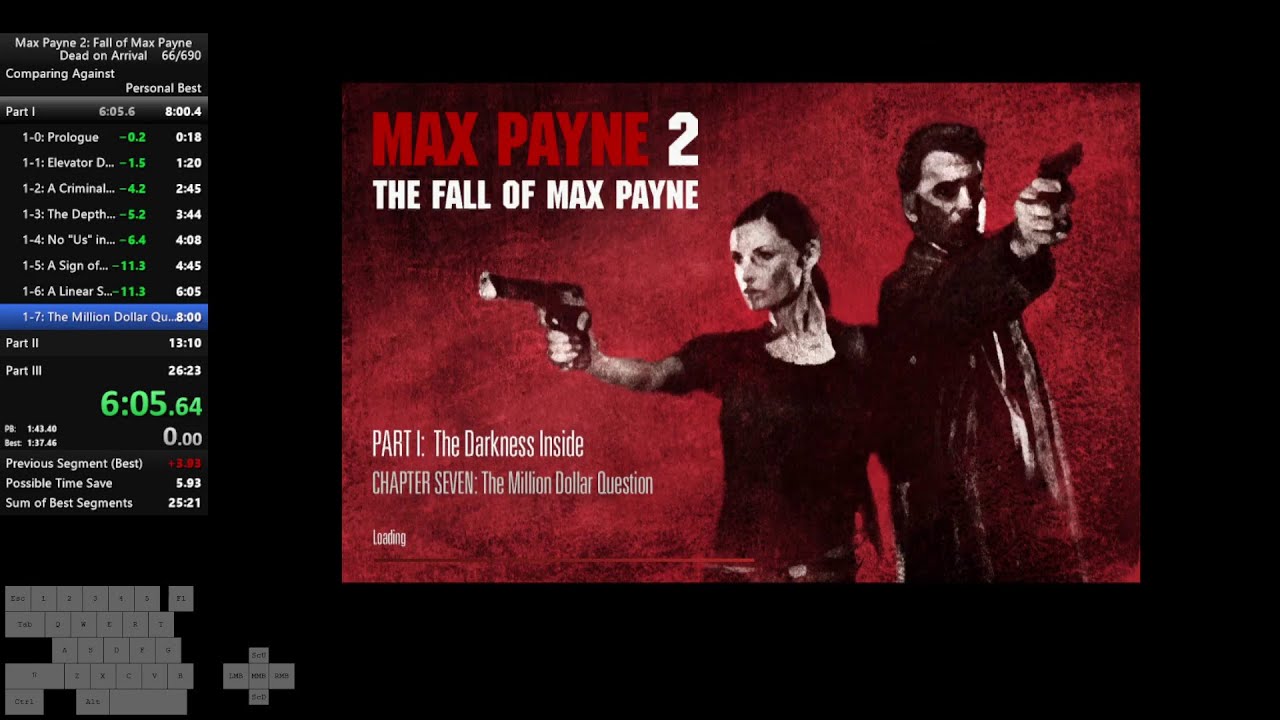 Max Payne 2 Speedrun in 25:52