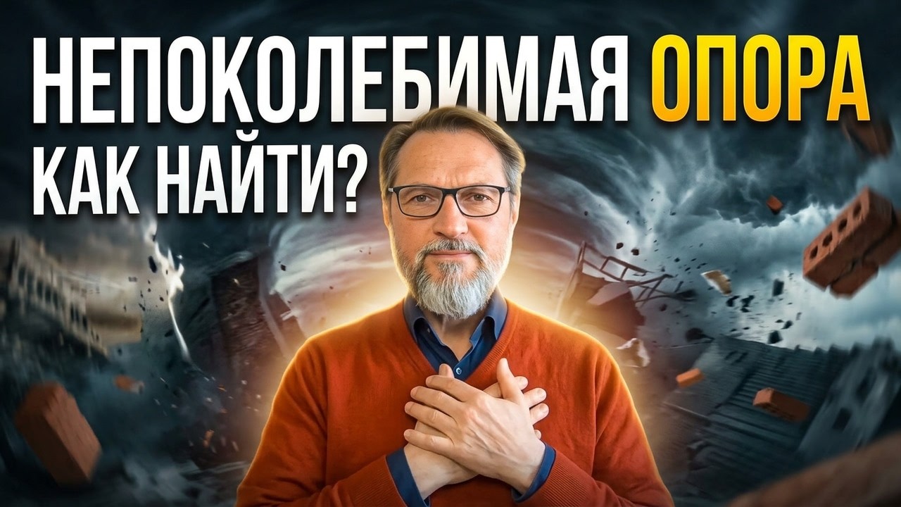 Шторм снаружи - Скала внутри: Как найти опору внутри, которую невозможно разрушить?