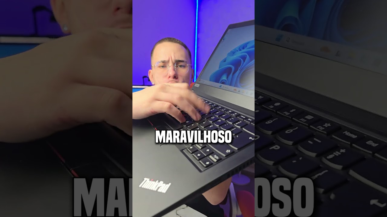 Comprei um NOTEBOOK USADO no MERCADO LIVRE!!! #shorts