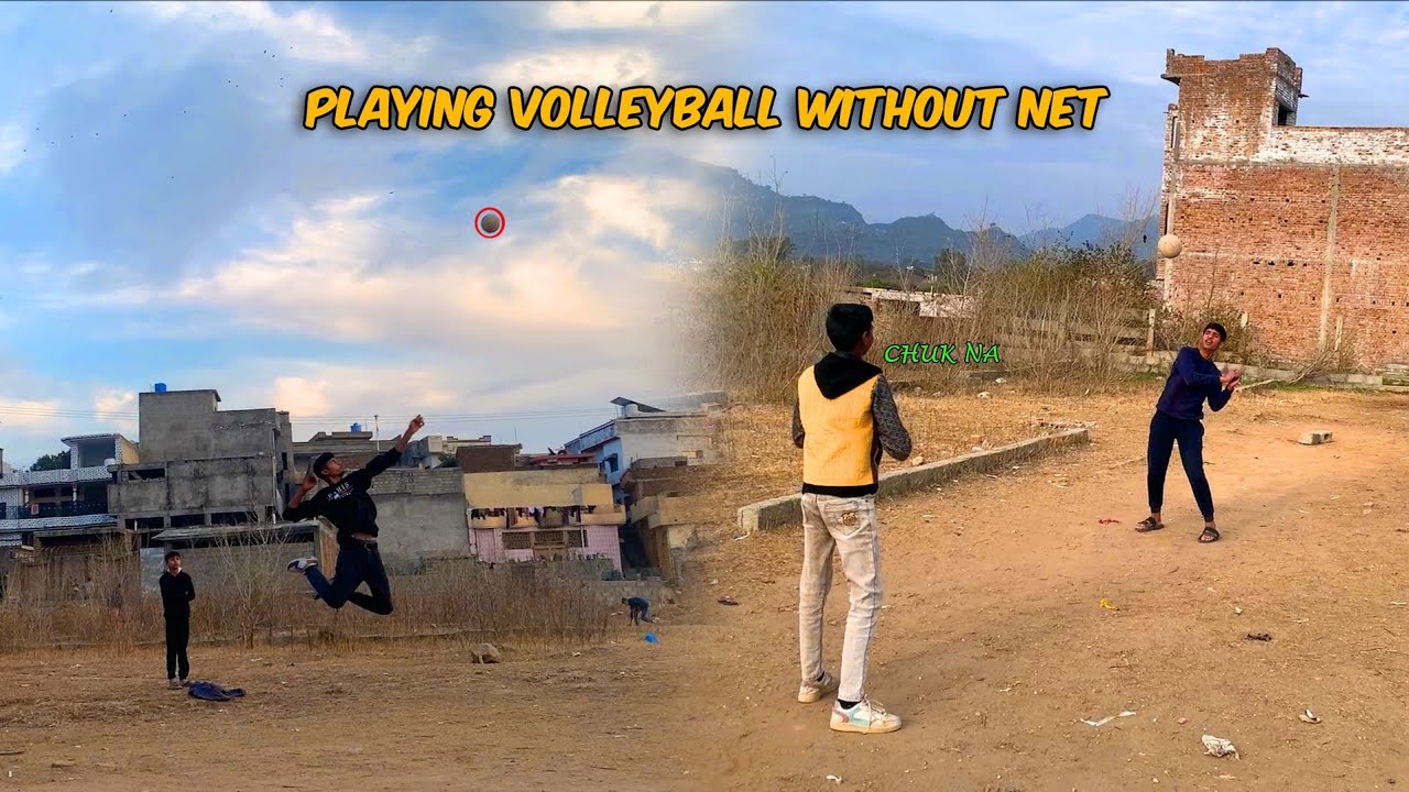 Playing Volleyball Without Net | Malu na krwaya Nashta | Daily Vlogs |  Marie Bhatti Vlogs.