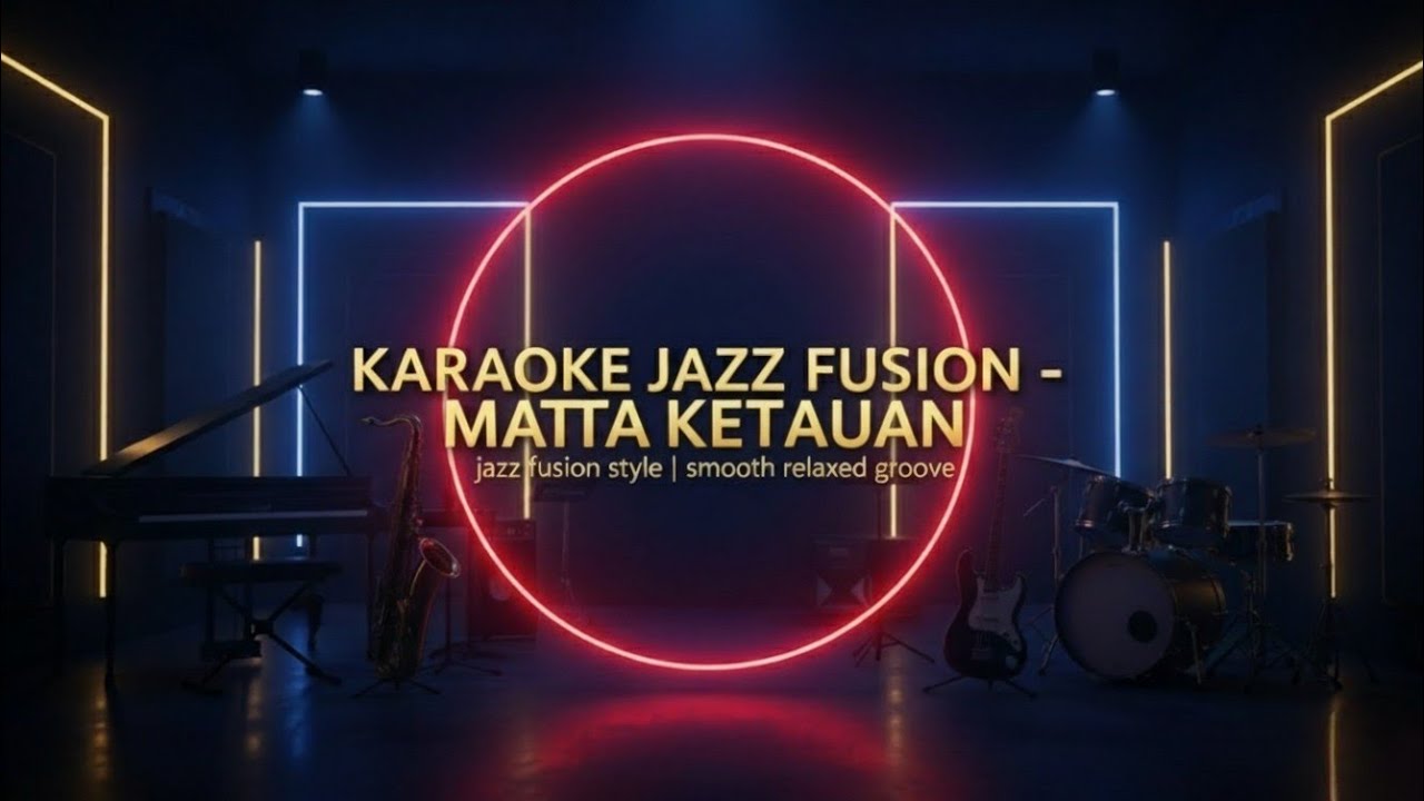 [Караоке] Матта - Кетауан | Jazz Fusion Гладкий расслабленный грув