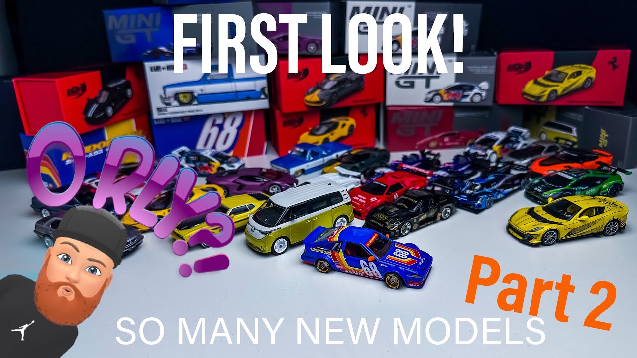 Even More New 1:64 Releases! Mini GT, BBR & Kaido House | Part 2 - 1:64 Unboxing & Review 